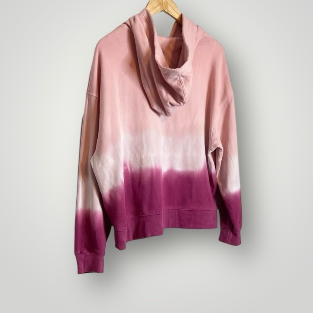 Wildfox | Olivia Hoodie Sweatshirt Ombré Terry Kangaroo Pocket - Picture 5 of 8